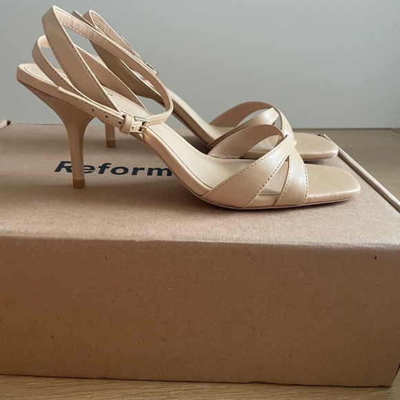 Reformation heels (size 7.5) - Picture 1 of 6